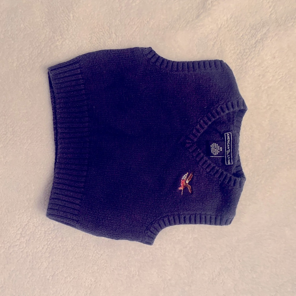 Navy Sweater Vest